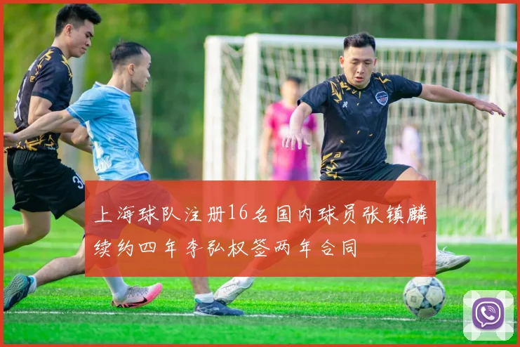 上海球队注册16名国内球员张镇麟续约四年李弘权签两年合同